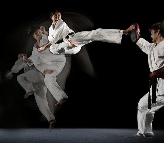 Martial Arts - Image Credit: http://en.wikipedia.org/wiki/File:Steven_Ho_Martial_Arts_Kick.jpg