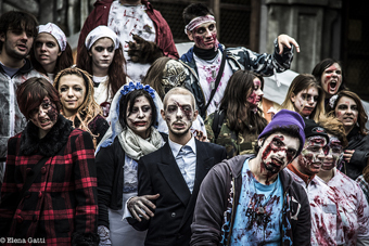 Halloween Zombie Walk - Image Credit: https://www.flickr.com/photos/madely87/10123045874