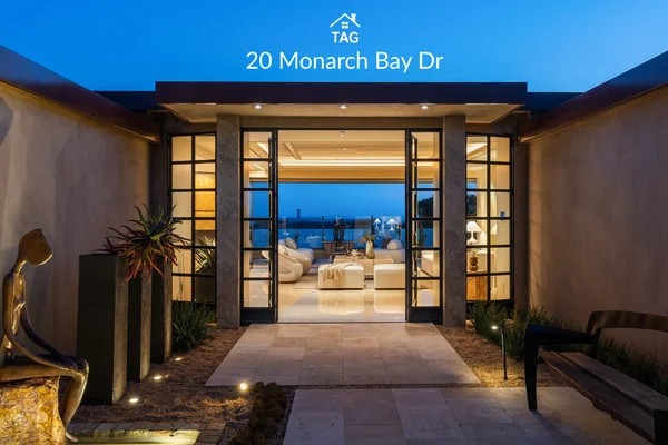 Represented by The Aaronson Group-20 Monarch Bay Drive: A Guard-Gated Ocean View Estate Above the Sand