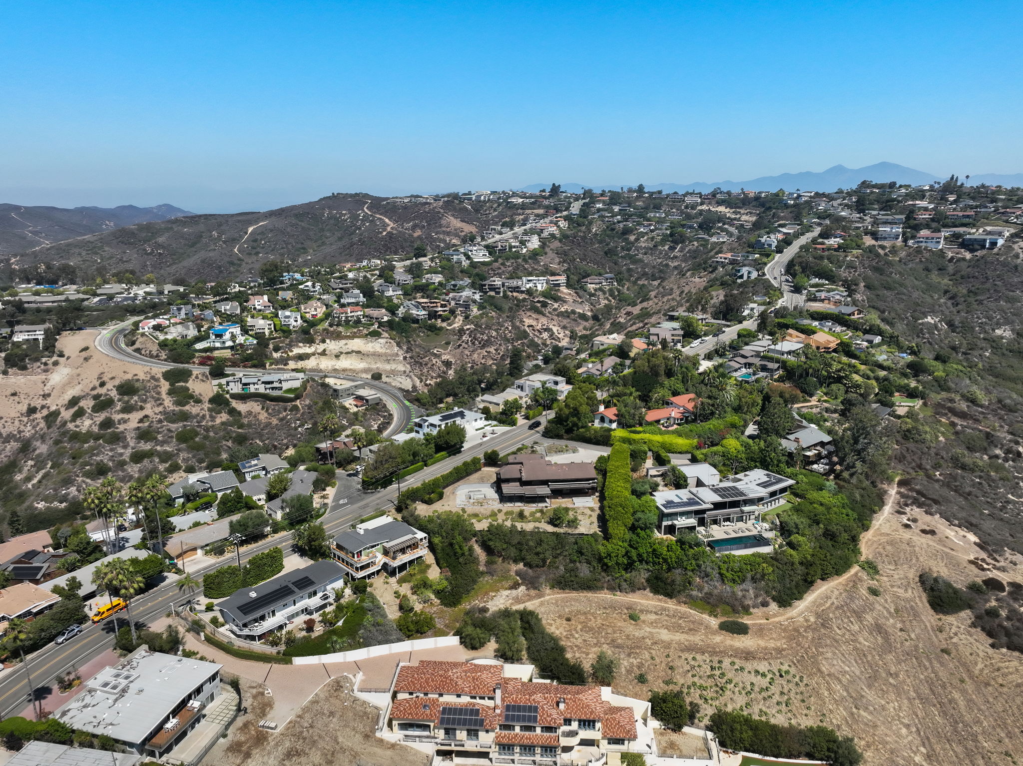 Front of Temple Hills Drive property