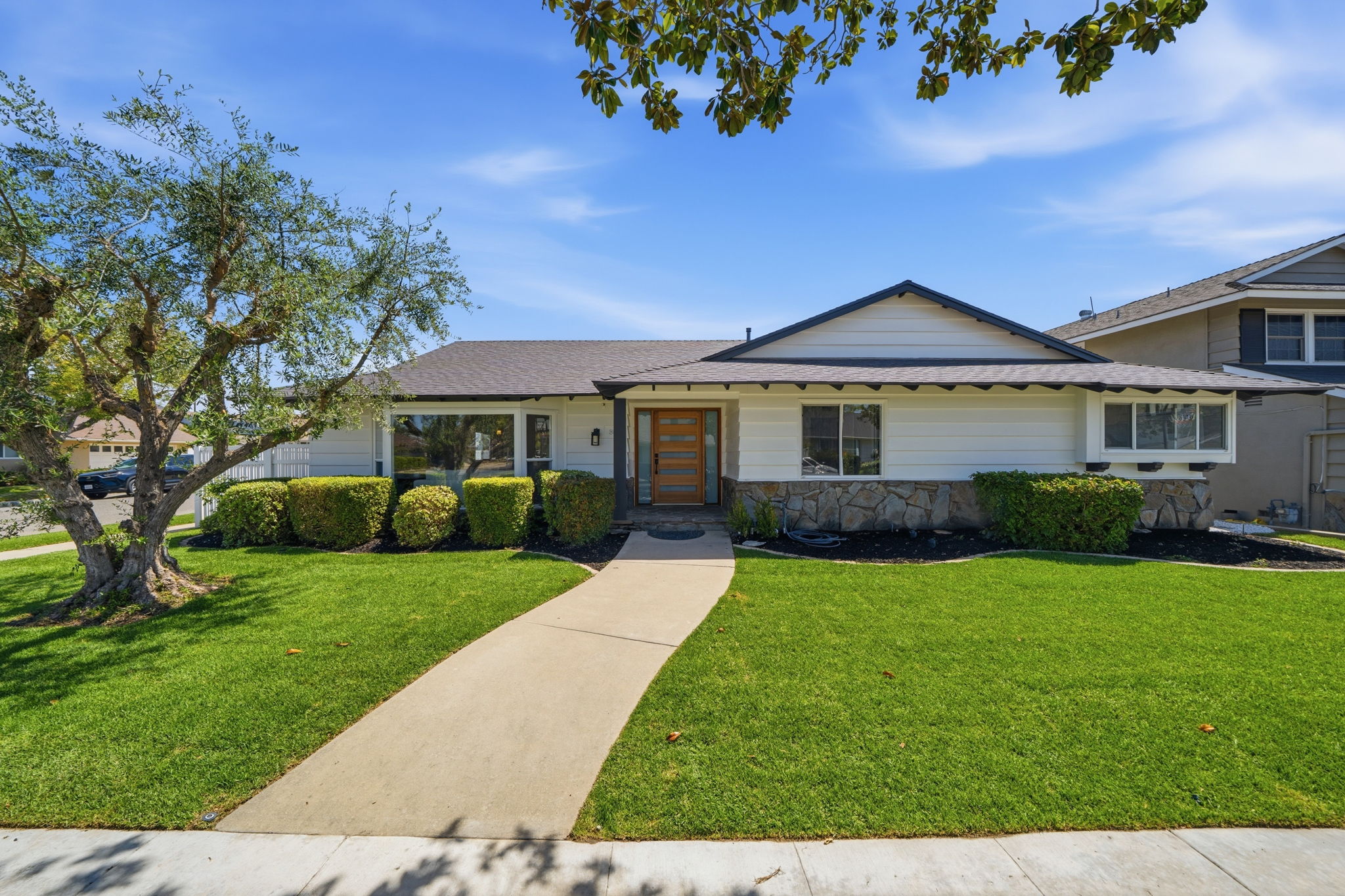 Front exterior of 801 S Fairmont Way, a single-story home in Orange CA 92869 coming soon to market