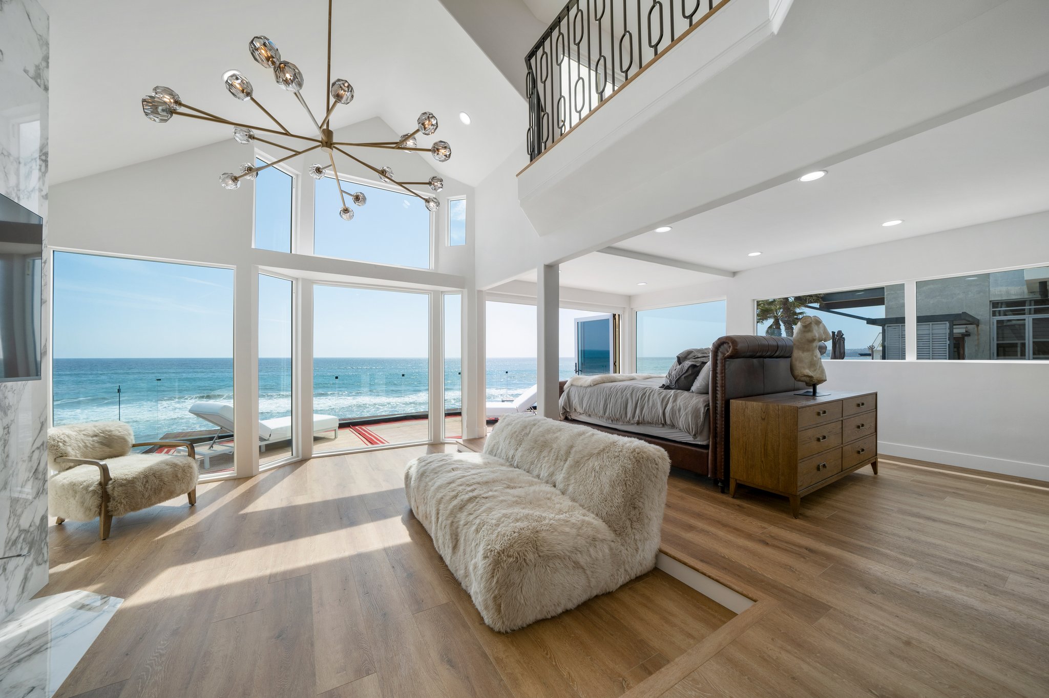 Oceanfront estate on the South Orange County coastline