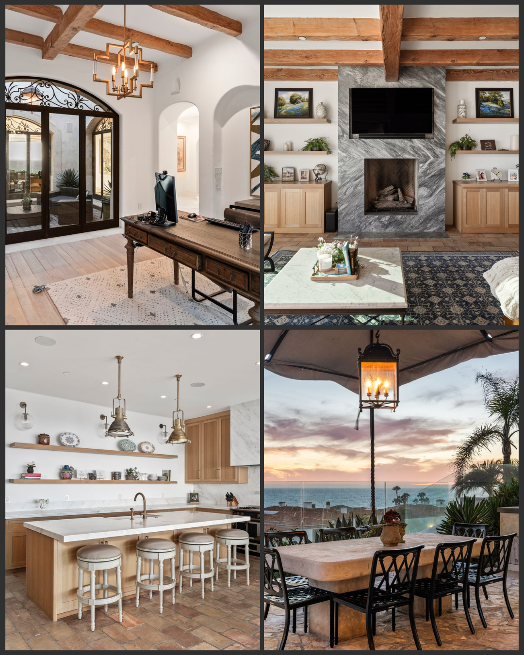 64 Ritz Cove Drive Monarch Beach kitchen, primary suite and loggia photo grid