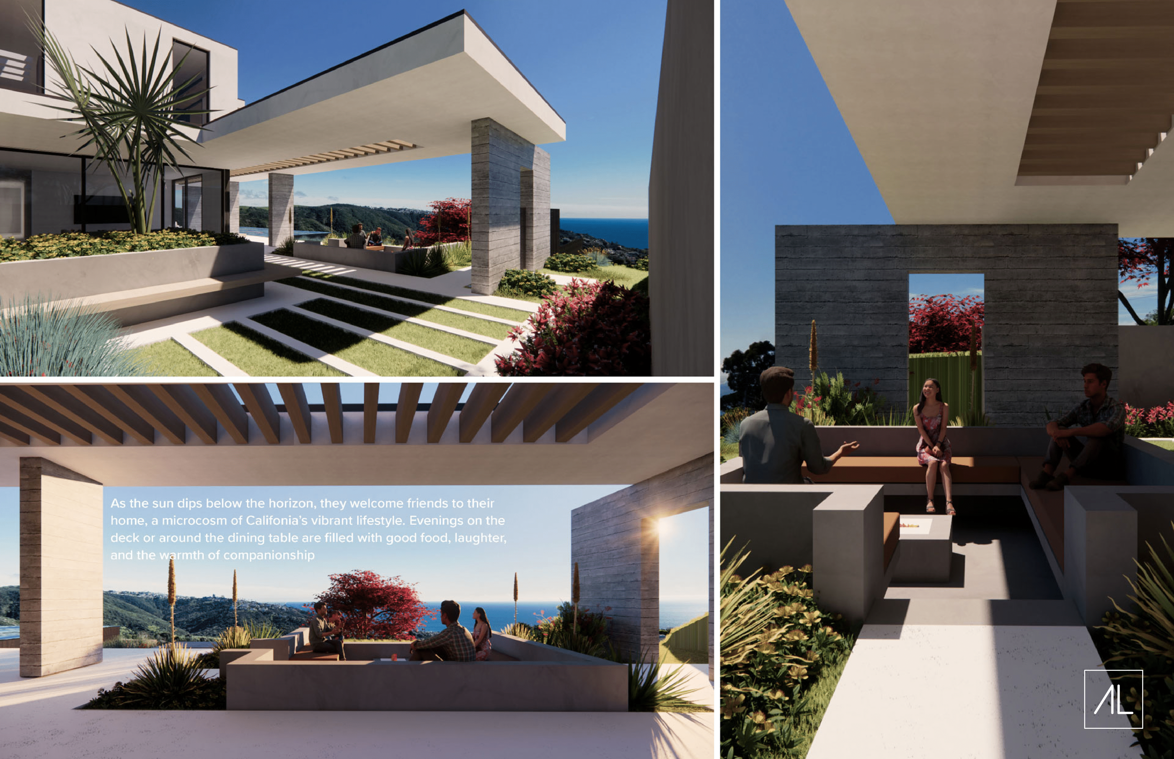 Architectural renderings of 2155 Temple Hills Drive