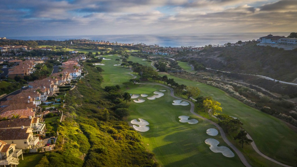 Monarch Beach Golf Links Aerial South Orange County