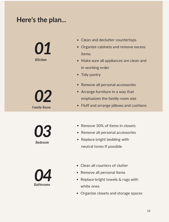 Seller's Guide - Pre-Listing Preparation Checklist