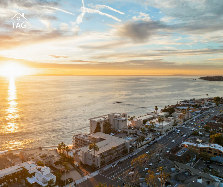 Luxury coastal Orange County home listed for sale in summer, Newport Coast Dana Point Laguna Beach